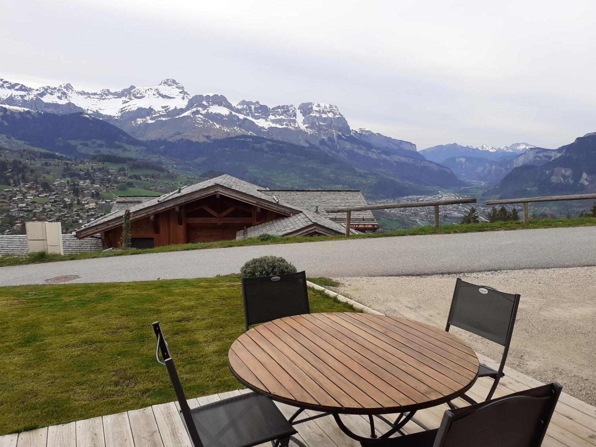 Appartement Alp'Intages Combloux Dış mekan fotoğraf