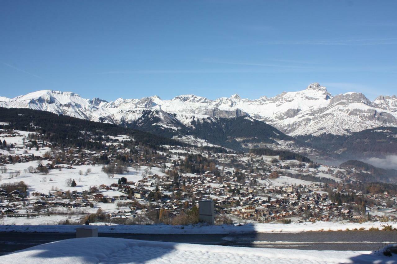 Appartement Alp'Intages Combloux Dış mekan fotoğraf